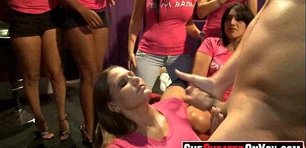  51 Holy shit!  Huge cum swapping clup party 19